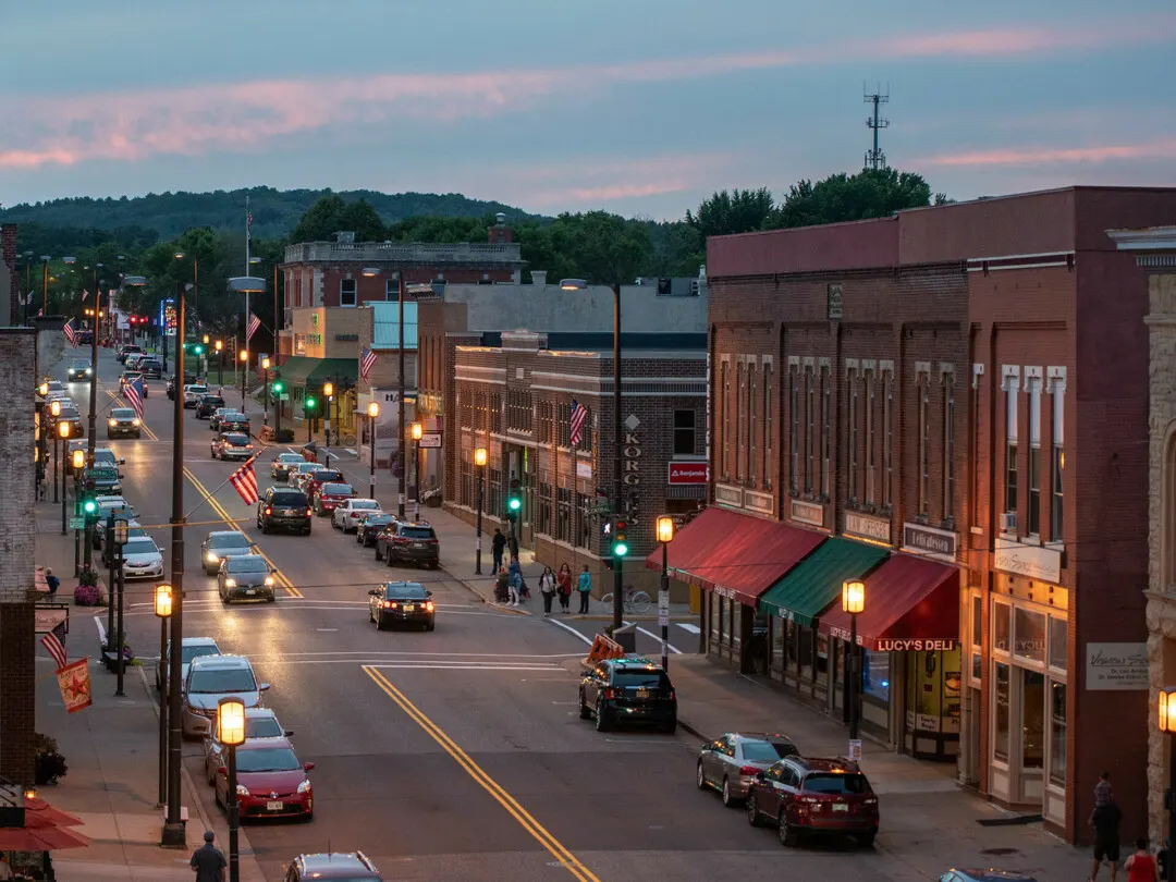 Downtown Chippewa Falls, Wisconsin