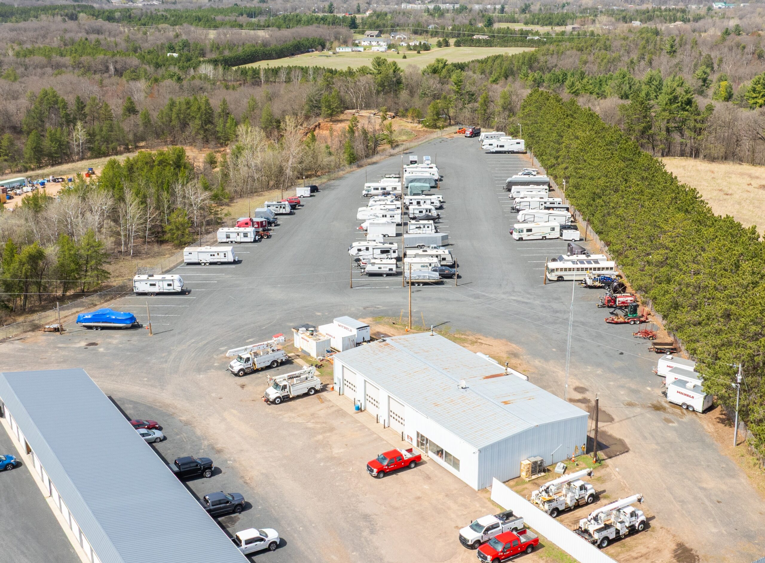 Outdoor storage view